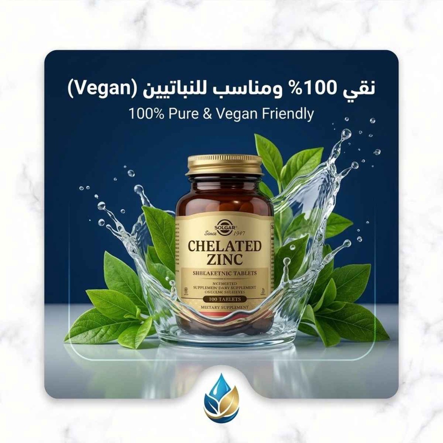 نقي 100% ومناسب للنباتيين (Vegan)