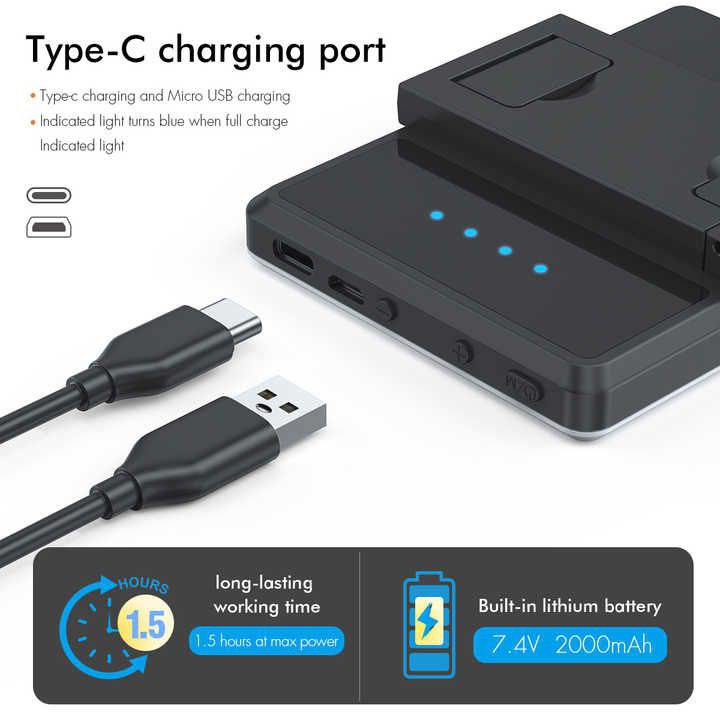 بطارية قوية قابلة للشحن