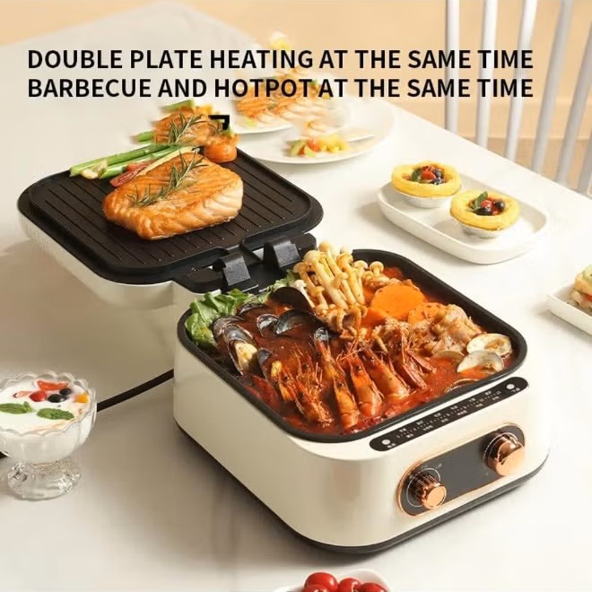 الشواية الكهربائية منظر أمامي