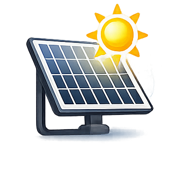 يعمل بالطاقة الشمسية