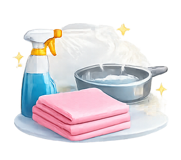 تنظيف بعد الطبخ