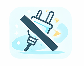 بدون كهرباء أو تركيب