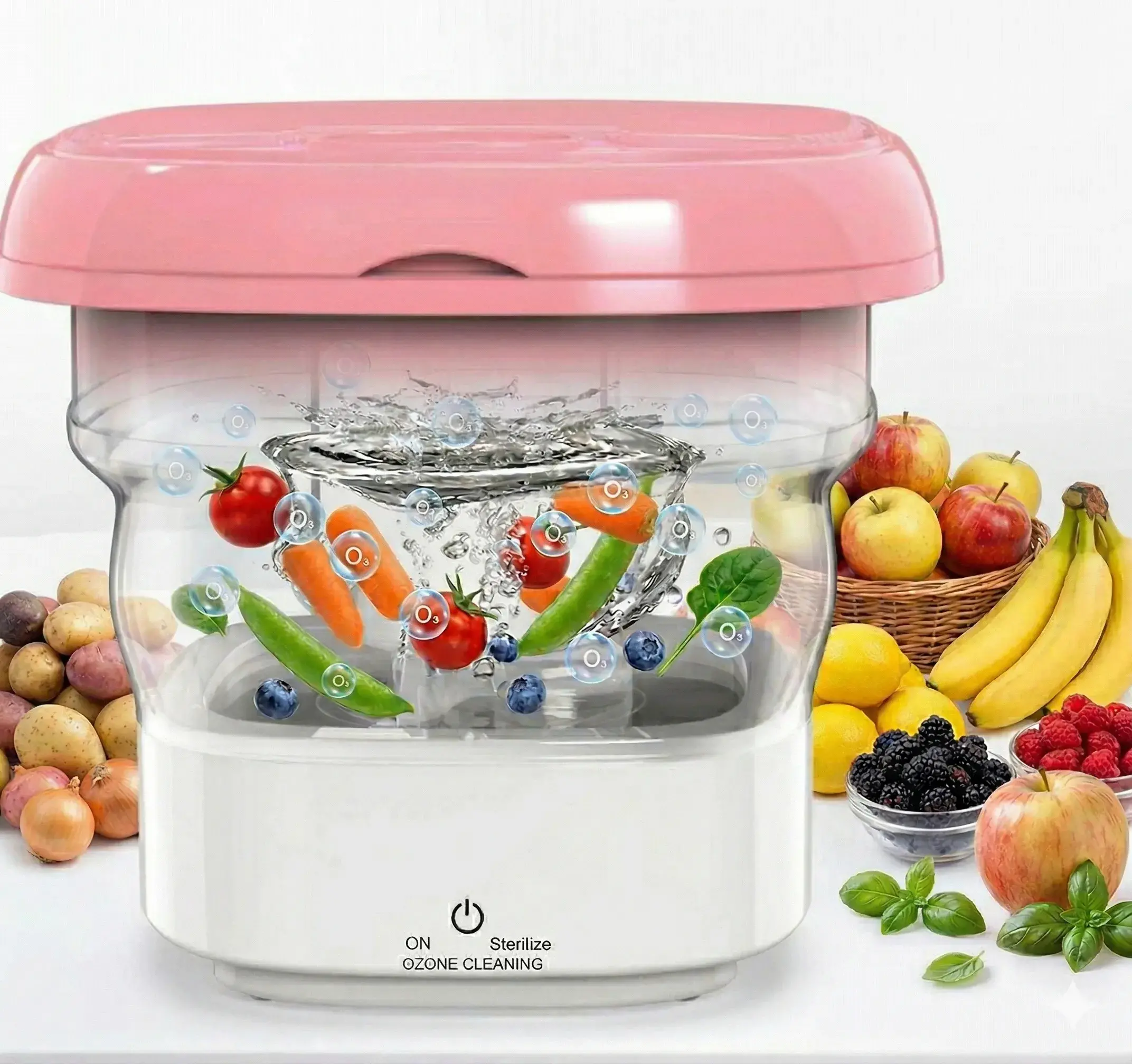 تنظيف الخضراوات والفاكهة