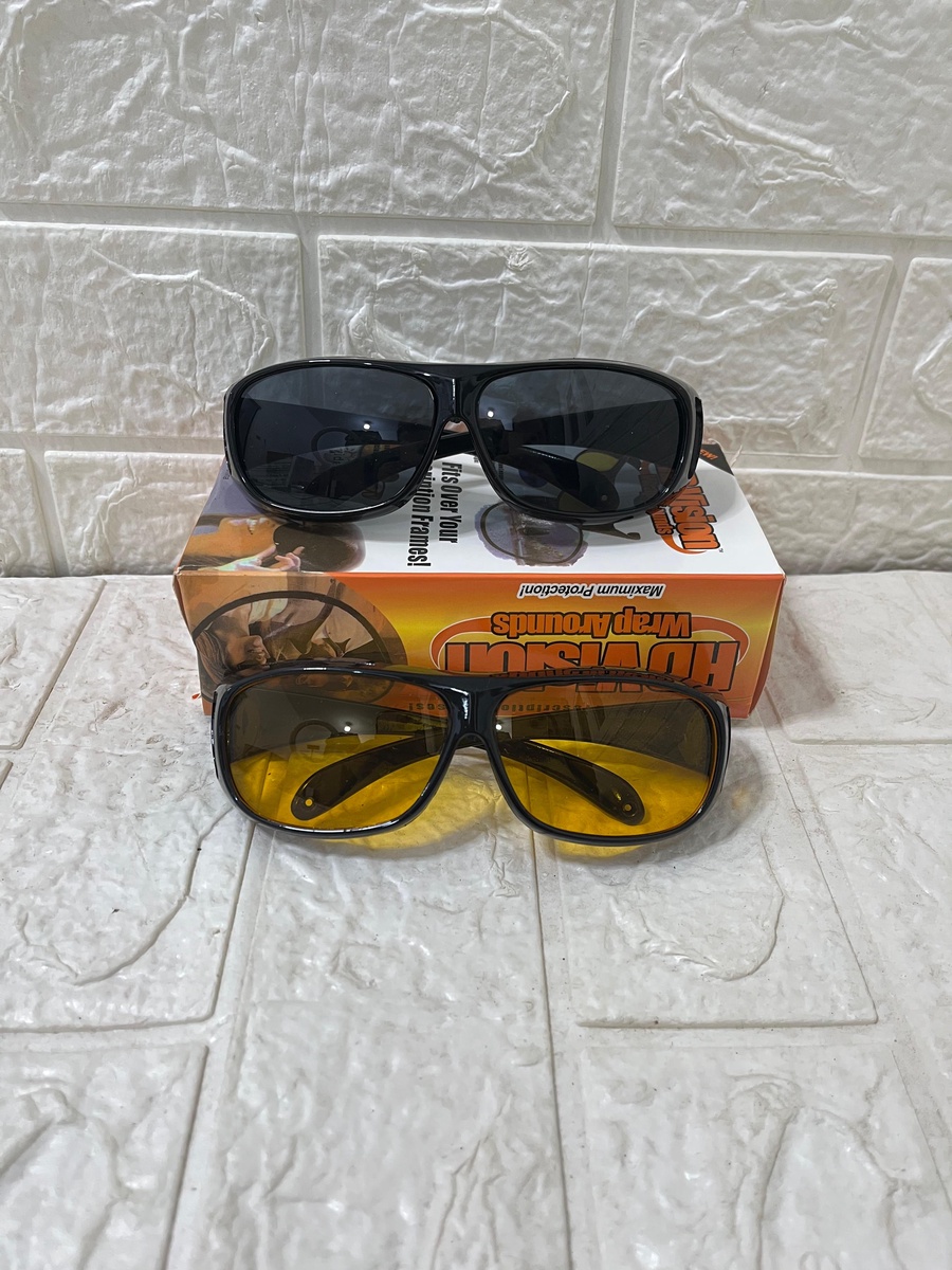 نظارات HD Vision Wrap Arounds للرؤية الليلية