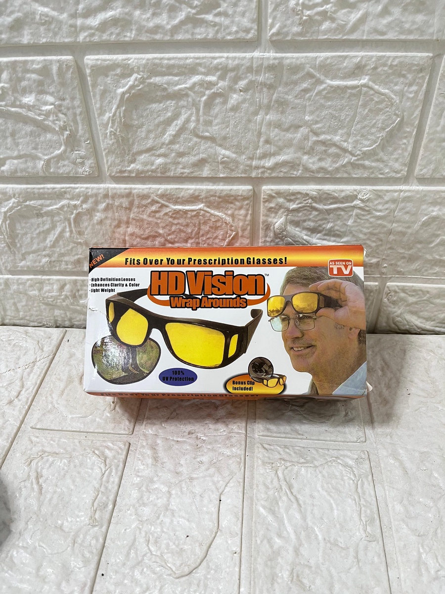 نظارات HD Vision Wrap Arounds للرؤية الليلية