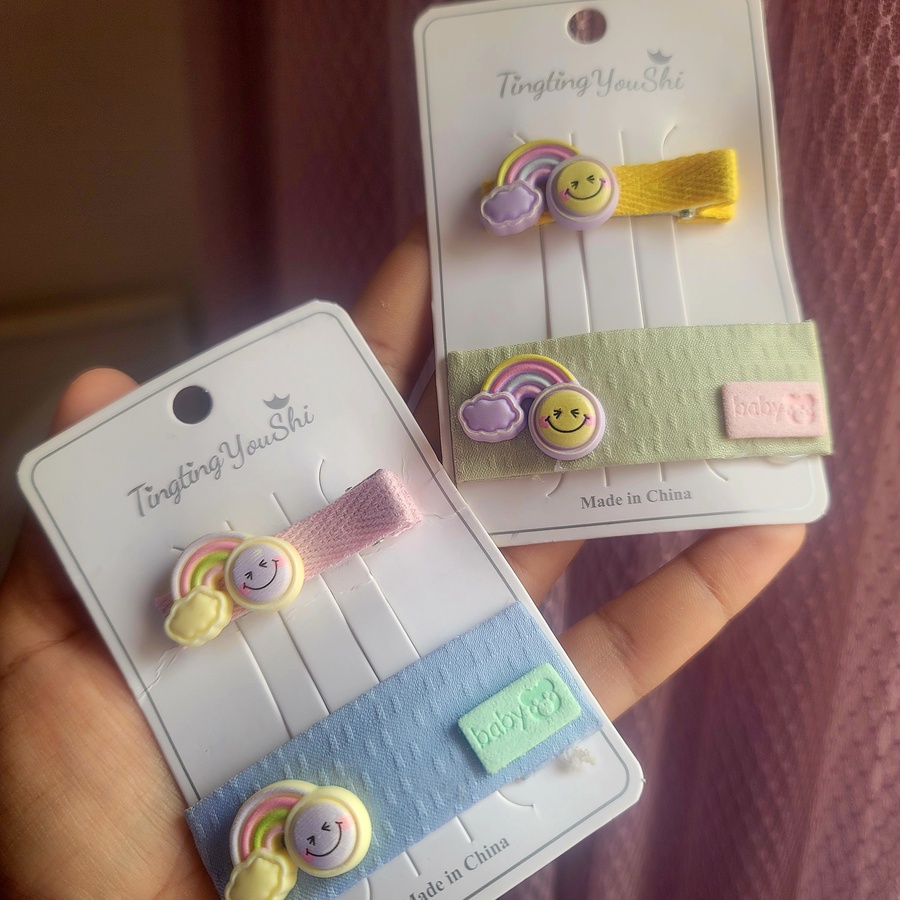 Cute Rainbow Hair Clips