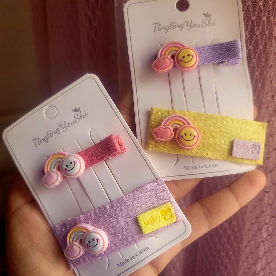 Cute Rainbow Hair Clips