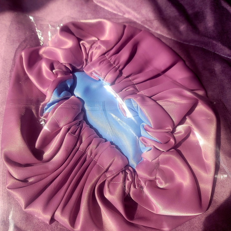 Satin Bonnet with 2 Ties