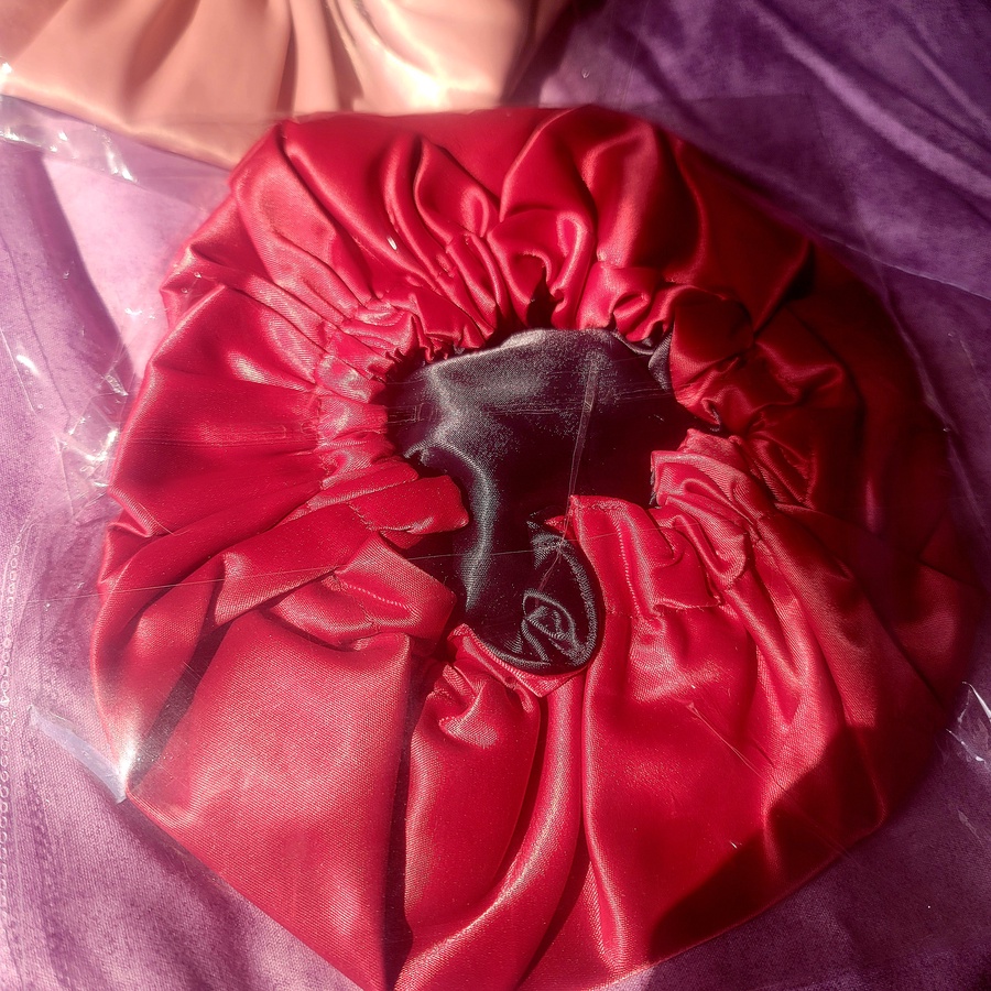 Satin Bonnet with 2 Ties
