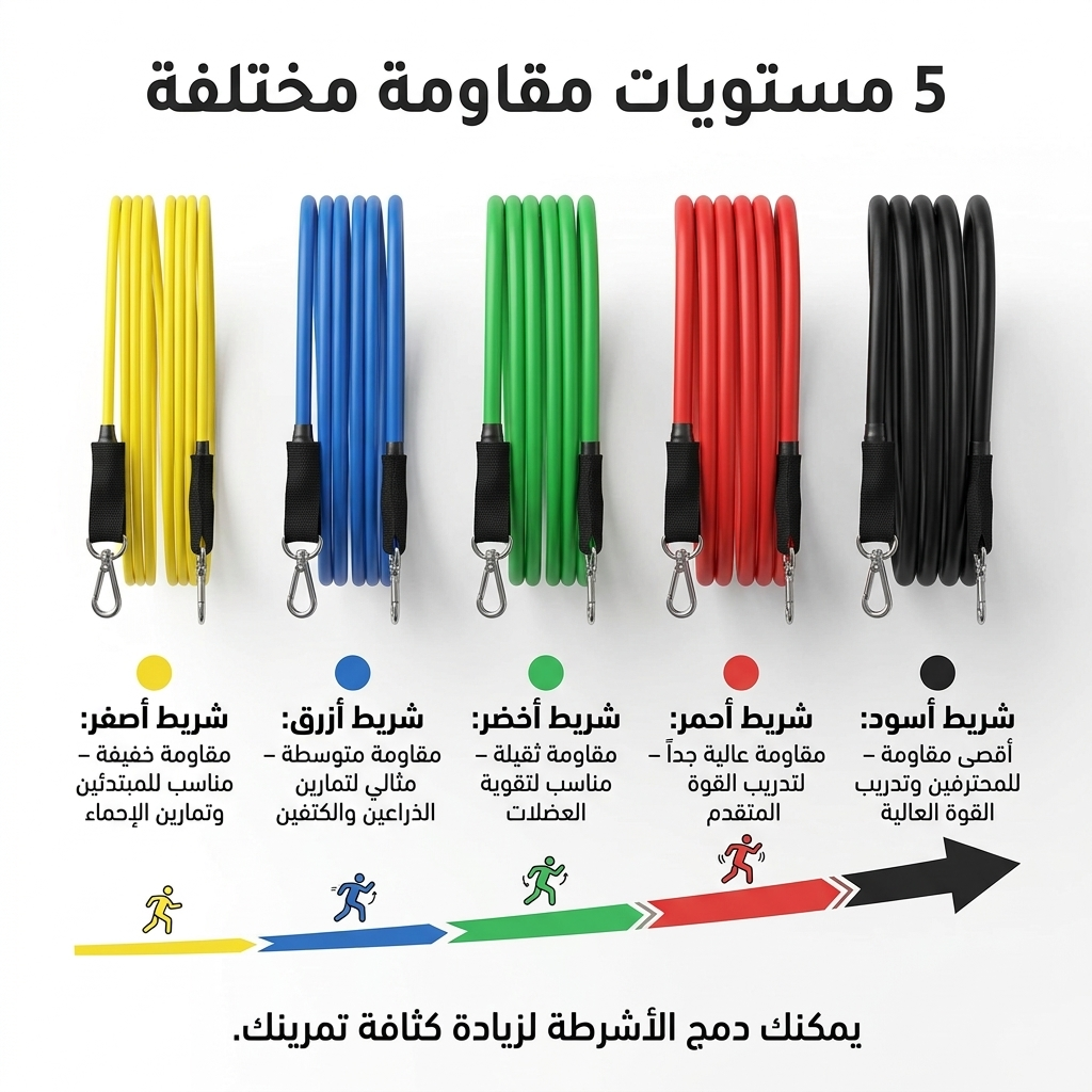 مستويات المقاومة الخمسة