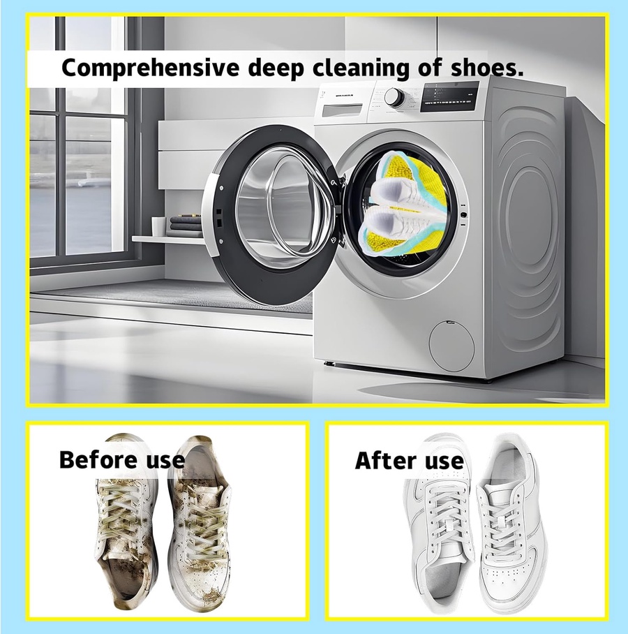 كيس غسيل الأحذية المميز في الغسالة – Shoe Washing Bag