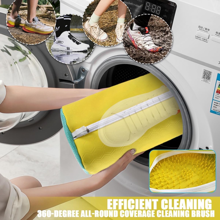 كيس غسيل الأحذية المميز في الغسالة – Shoe Washing Bag