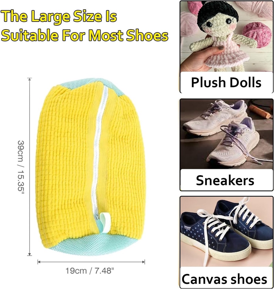 كيس غسيل الأحذية المميز في الغسالة – Shoe Washing Bag