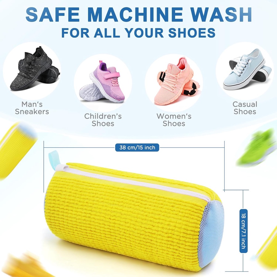 كيس غسيل الأحذية المميز في الغسالة – Shoe Washing Bag