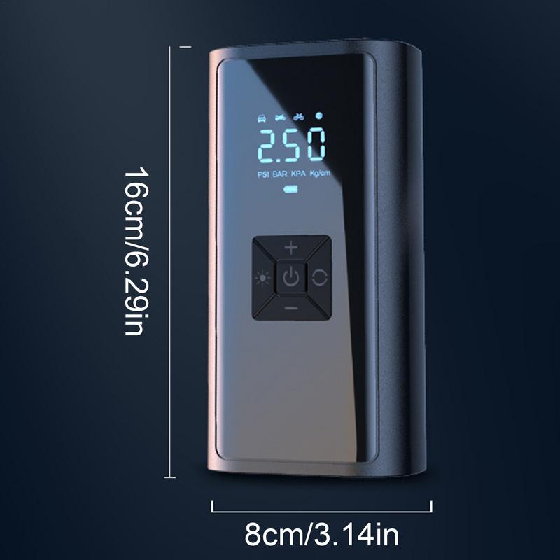 أبعاد المنفاخ