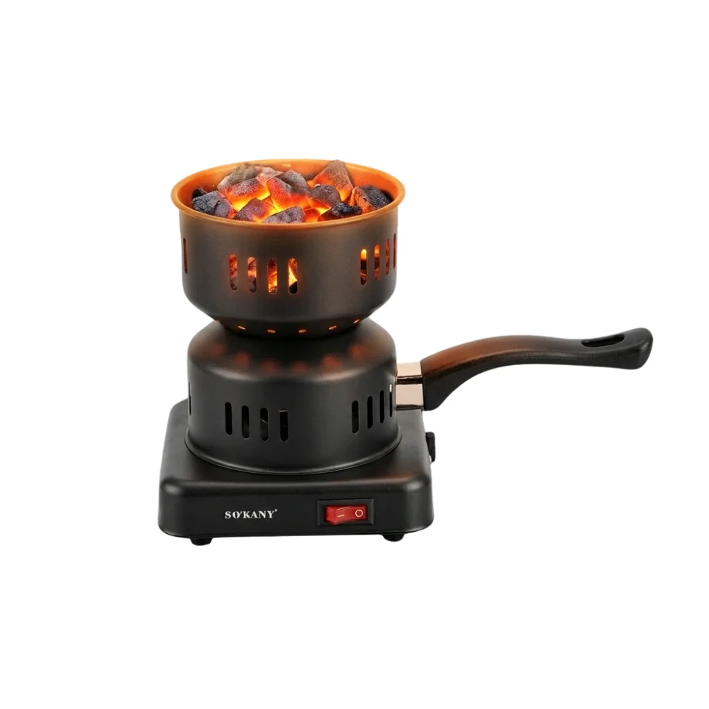 تحكم كامل في حرارة الفحم بلمسة زر! 🔥