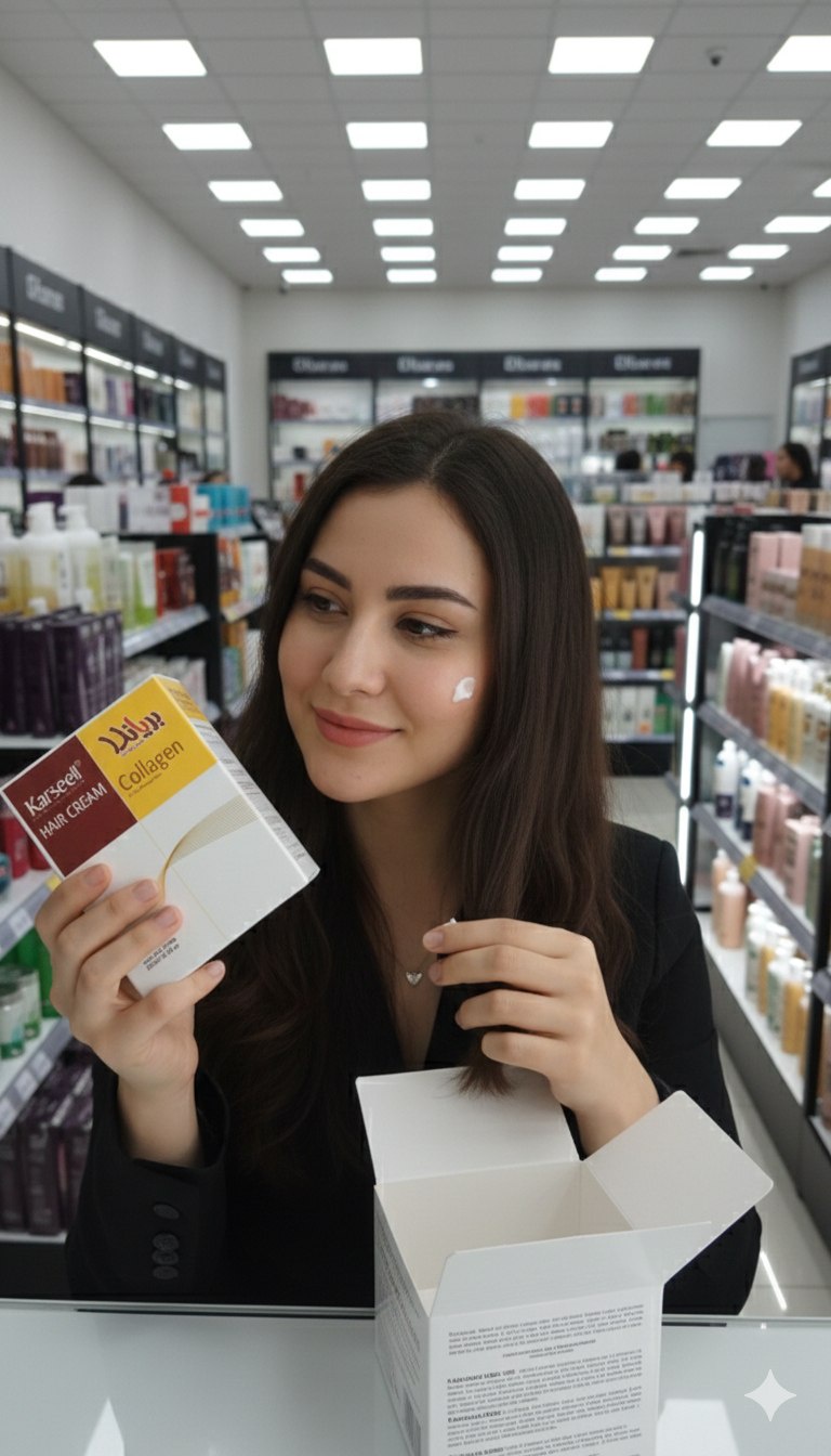 عرض karseel  (Hair mask+hair oil)
