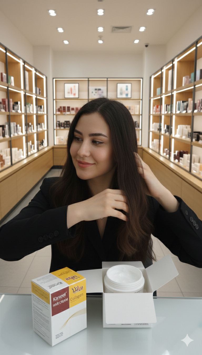 عرض karseel  (Hair mask+hair oil)
