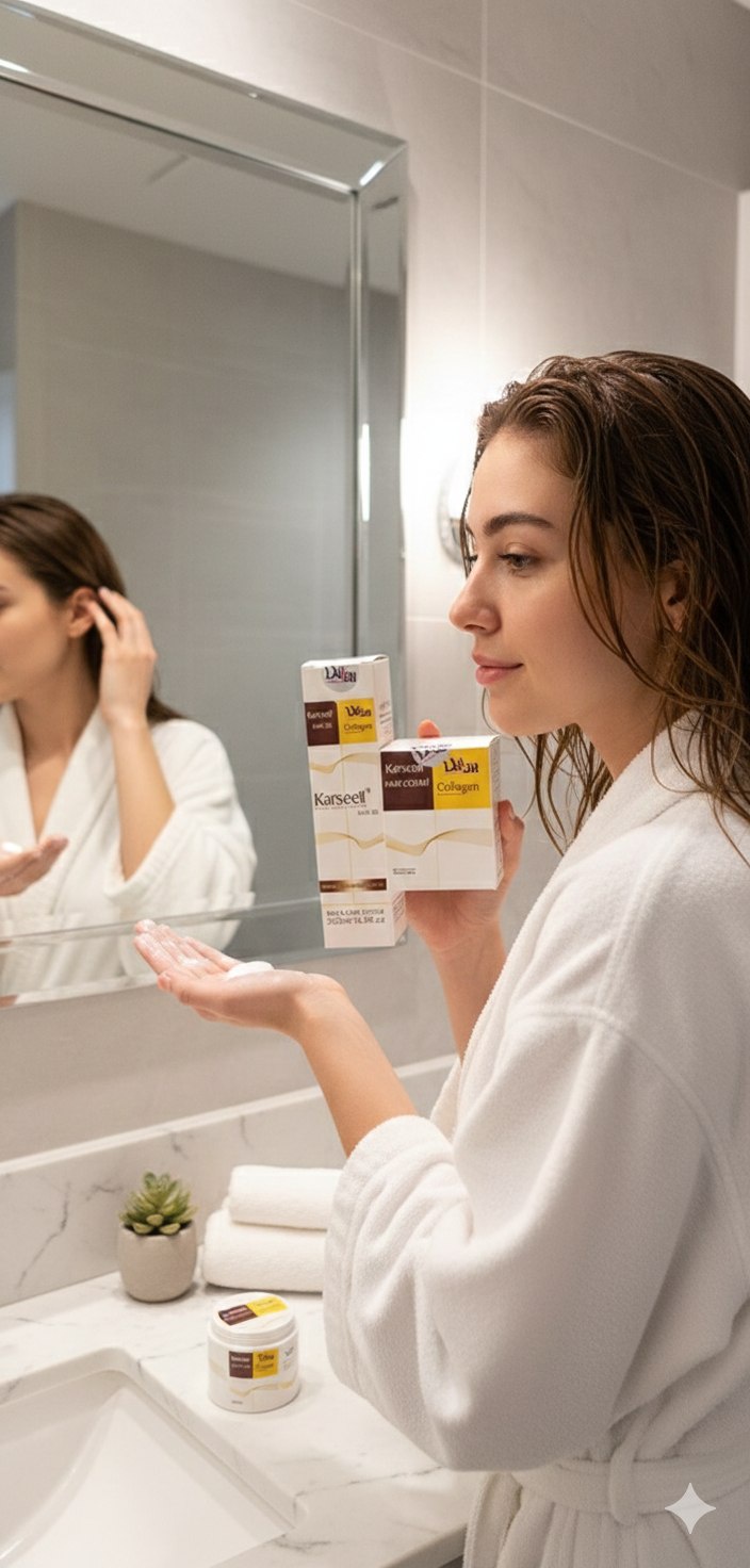 عرض karseel  (Hair mask+hair oil)