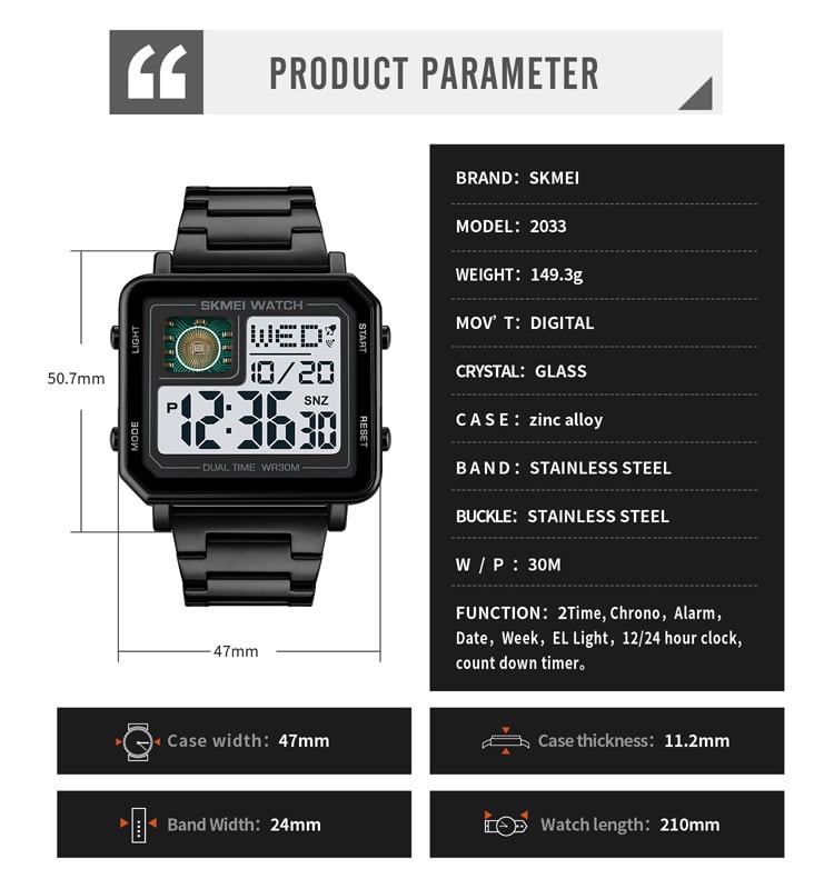  Original Men's Skmei Watch