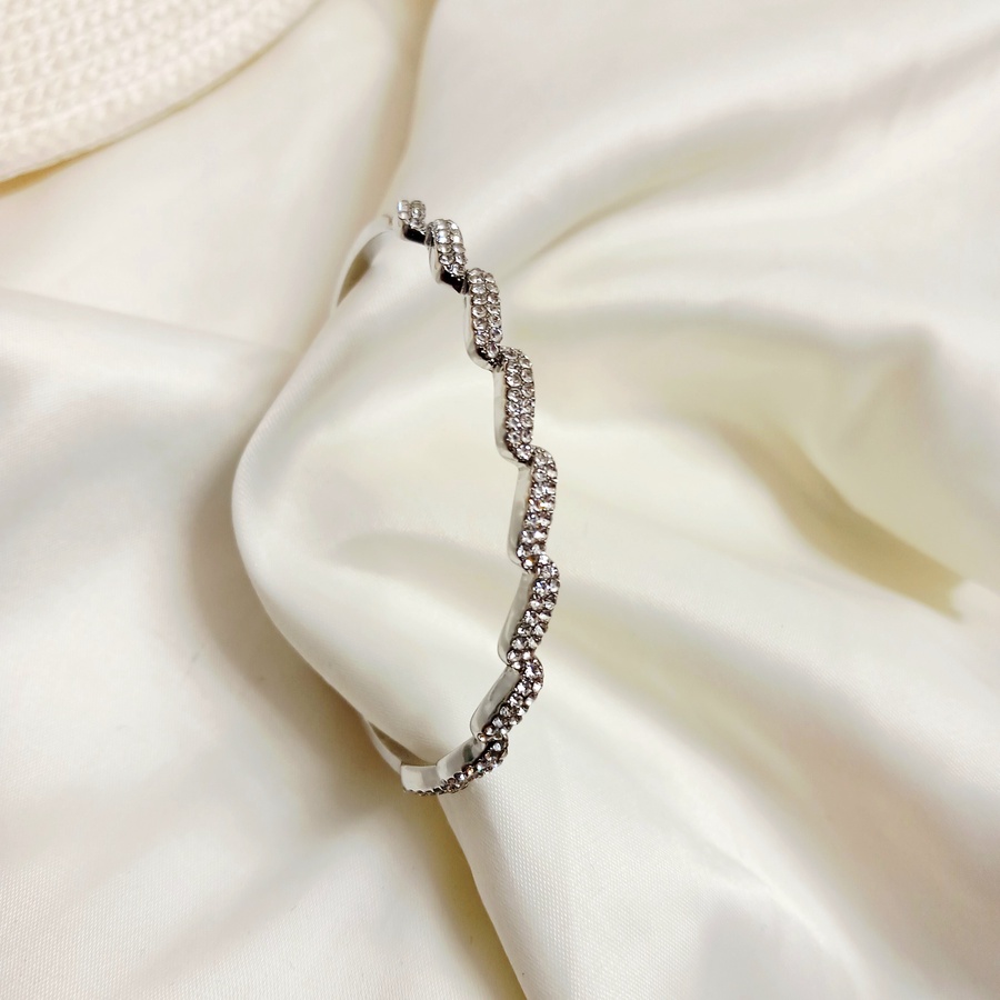 silver studded braclet