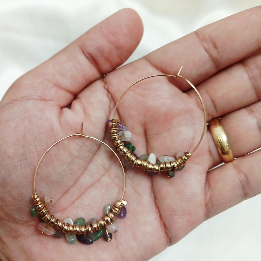 Pure stones Earrings