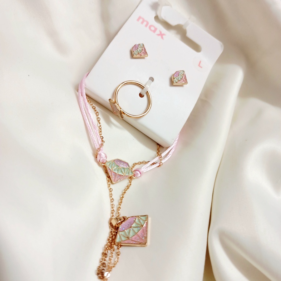 Sweet Diamond Charm Set