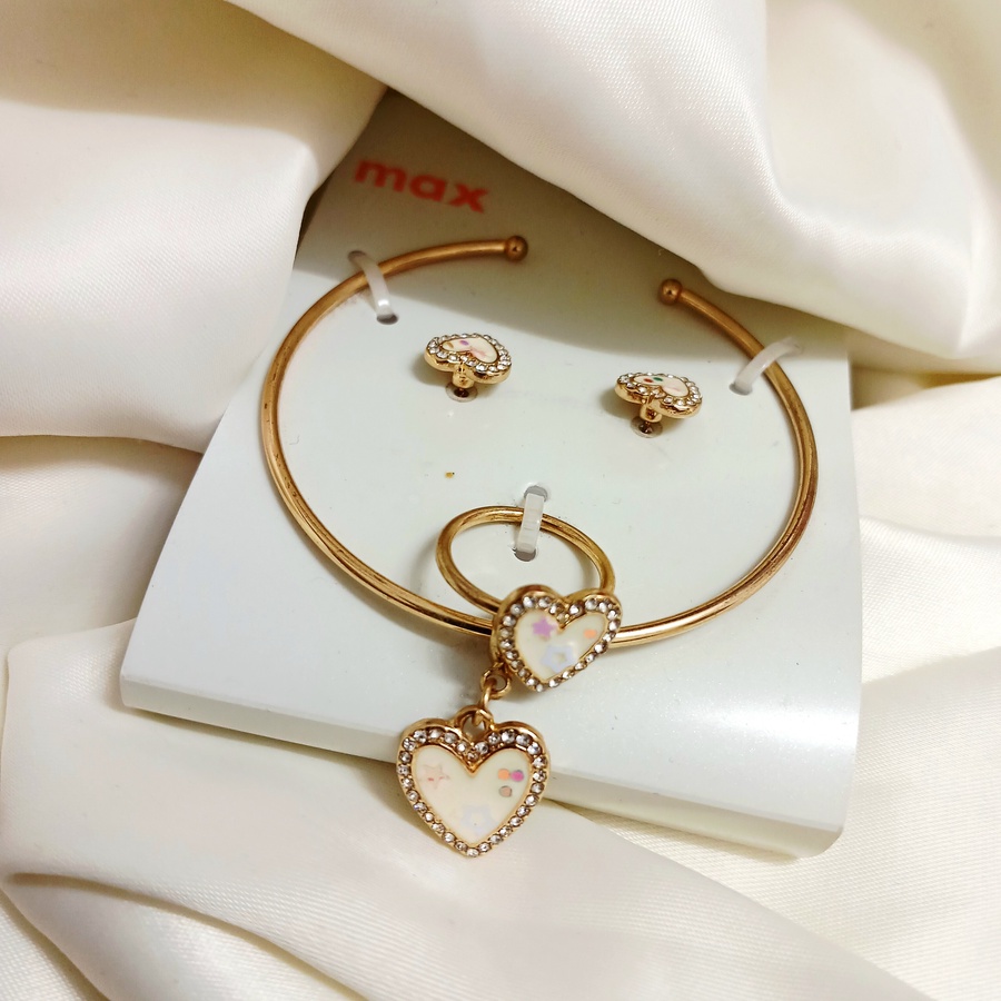 Cute Heart Mini  Jewelry Set
