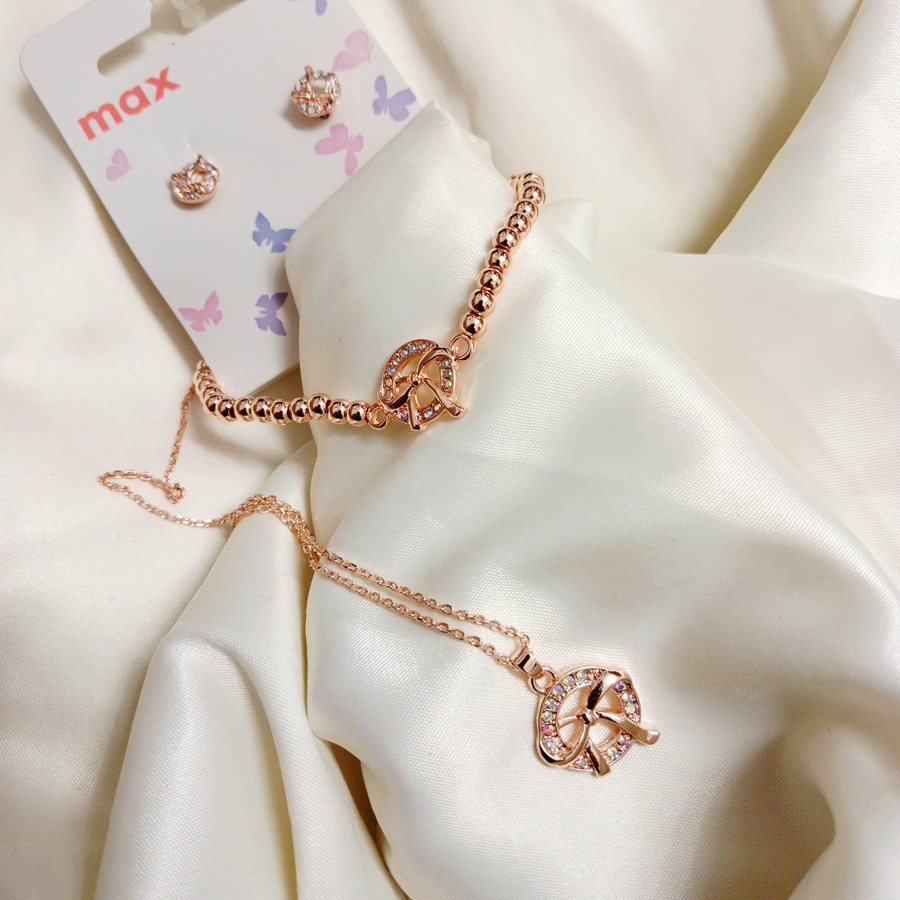 Cute Bow Jewelry Set