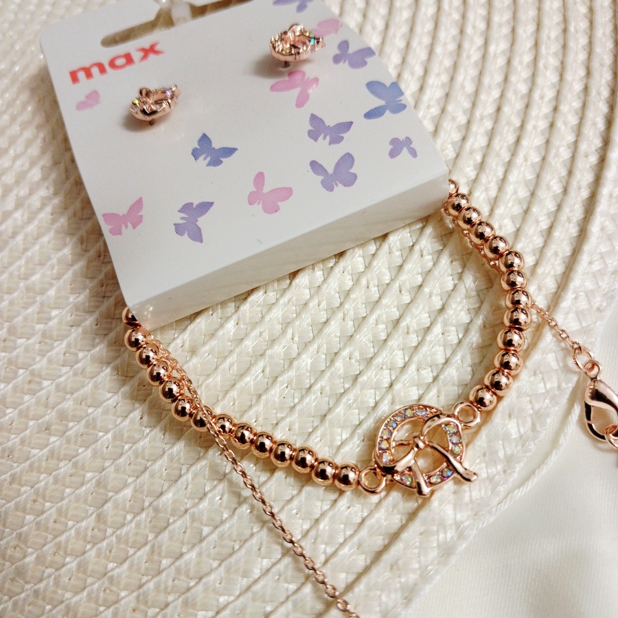 Cute Bow Jewelry Set