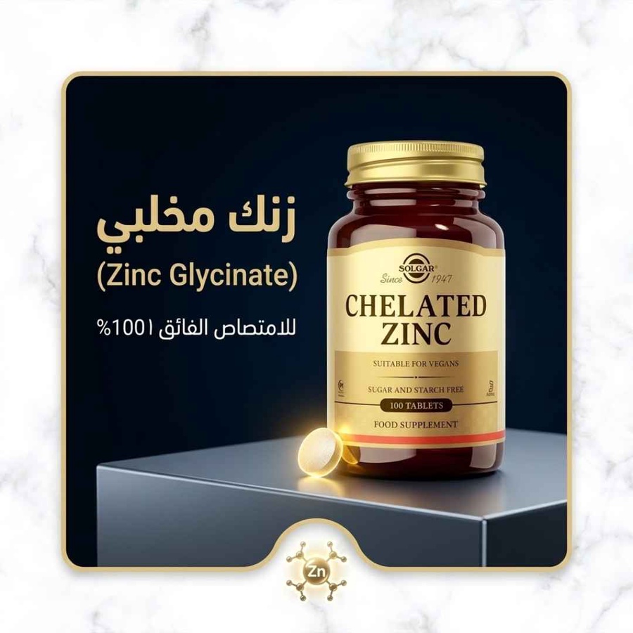 زنك "جليسينات" مخلبي 22 مجم
