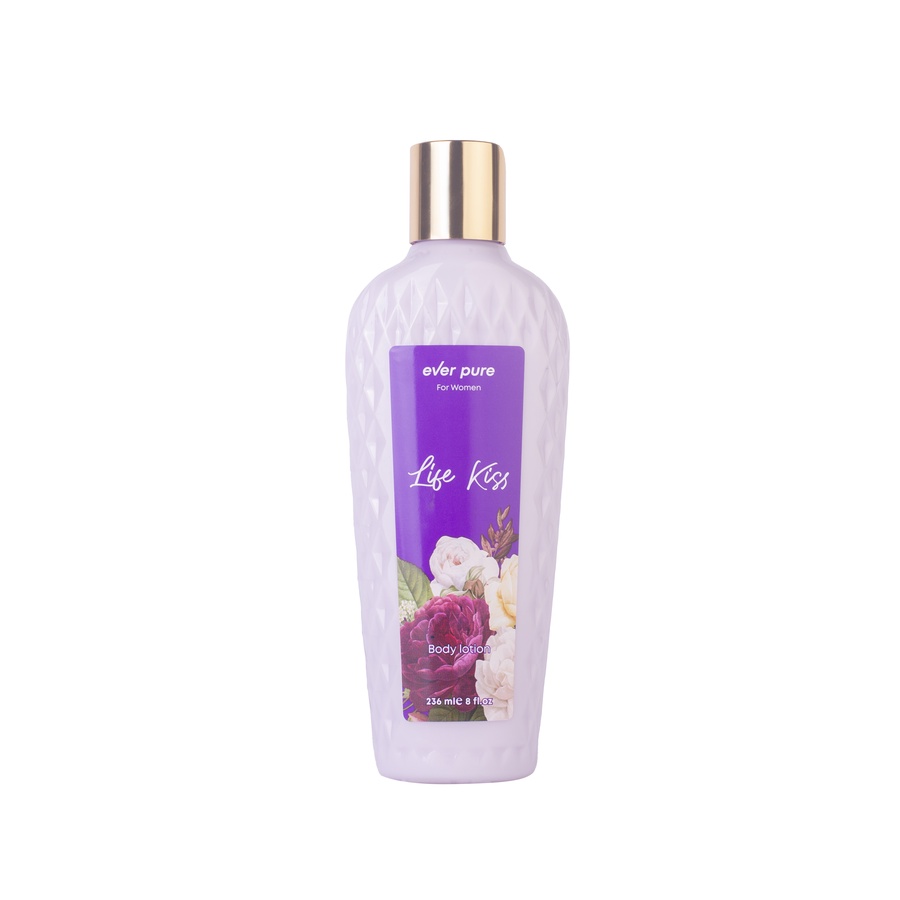 ايفر بيور بادى لوشن- life kiss 236ml