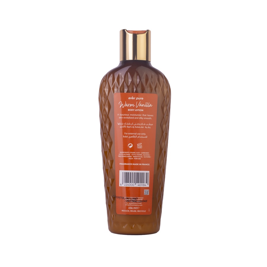 ايفر بيور - بادى لوشن Warm Vanilla