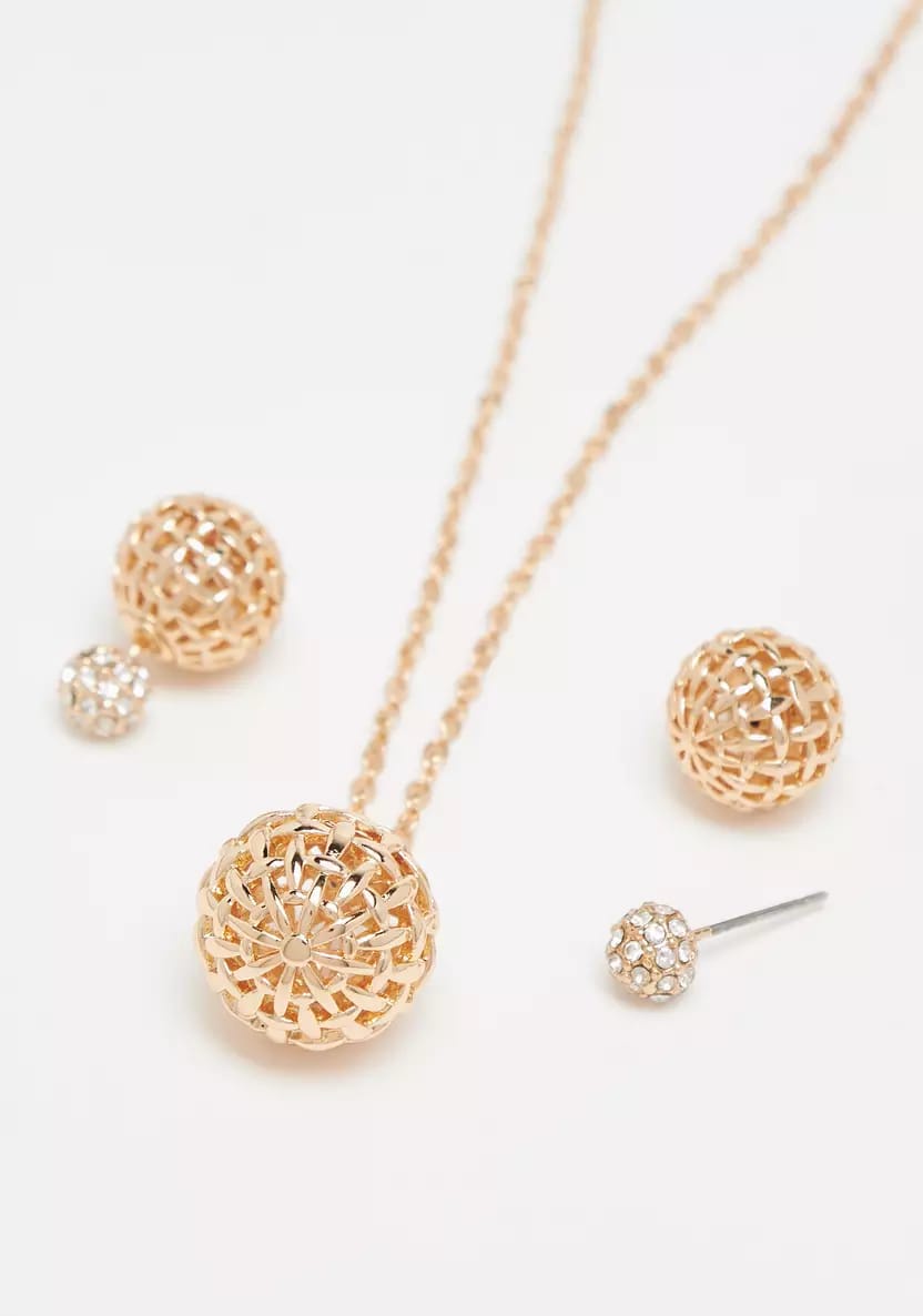 2 Side earings Set