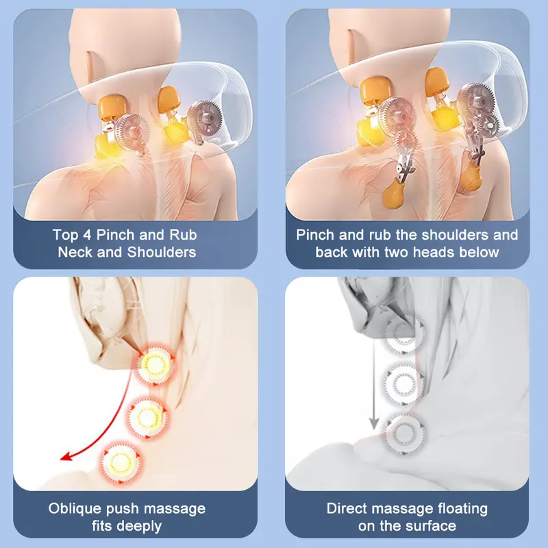 تدليك مريح لفك الشد العضلي