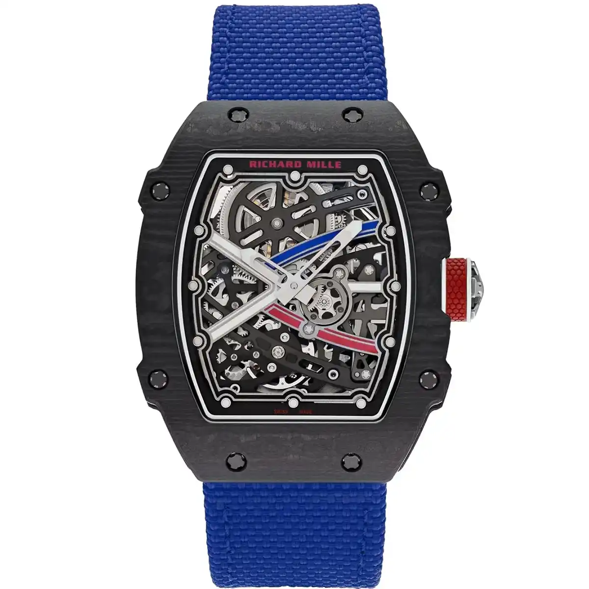   RM67-02 Sebastien Ogier carbon case super clone  ultra slim Swiss  Full Movement