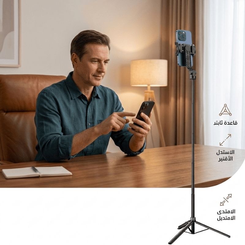 📏 تحكم كامل في الارتفاع والزوايا