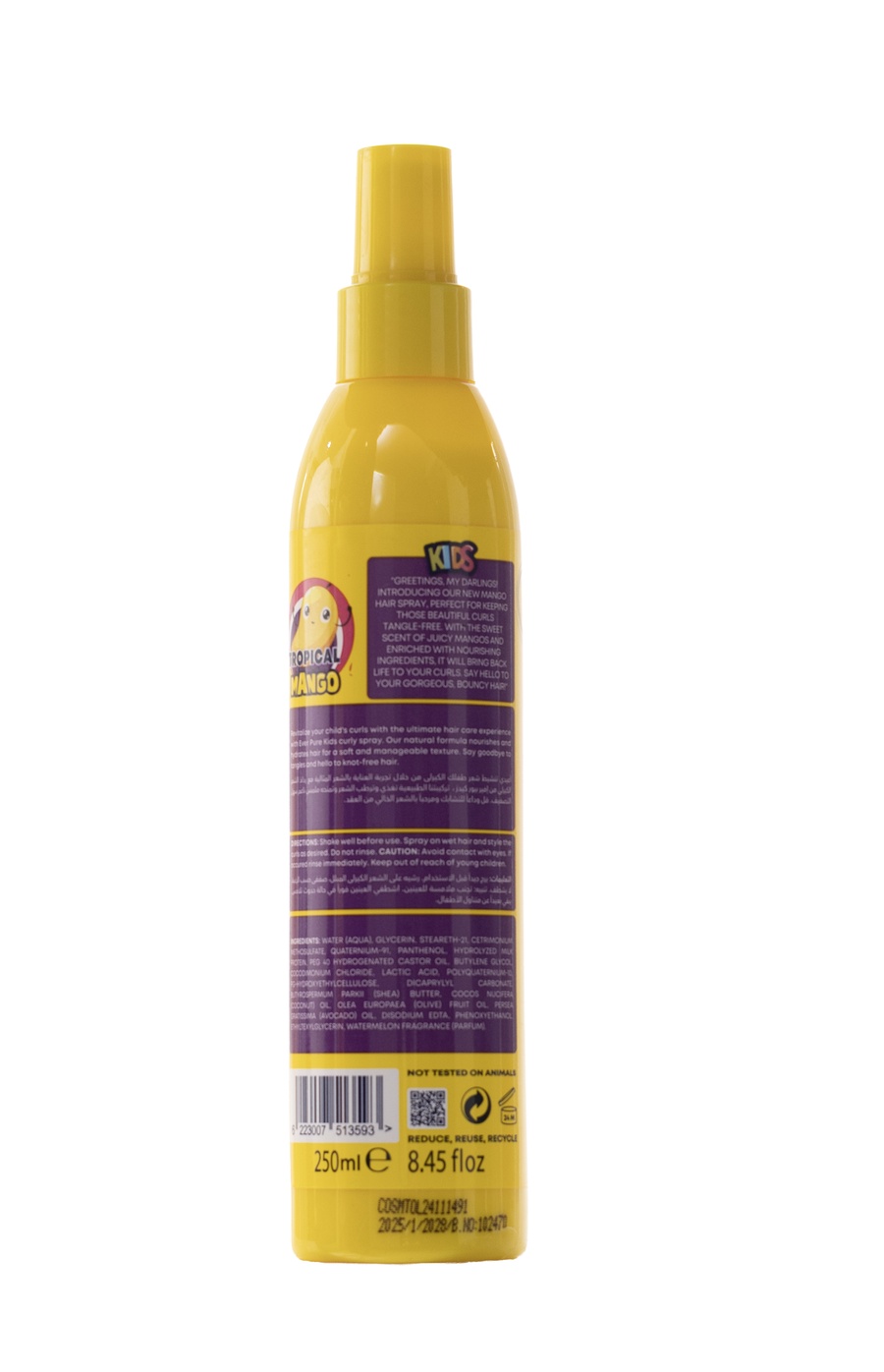 Ever Pure Kids Styling Spray – Tropical Mango