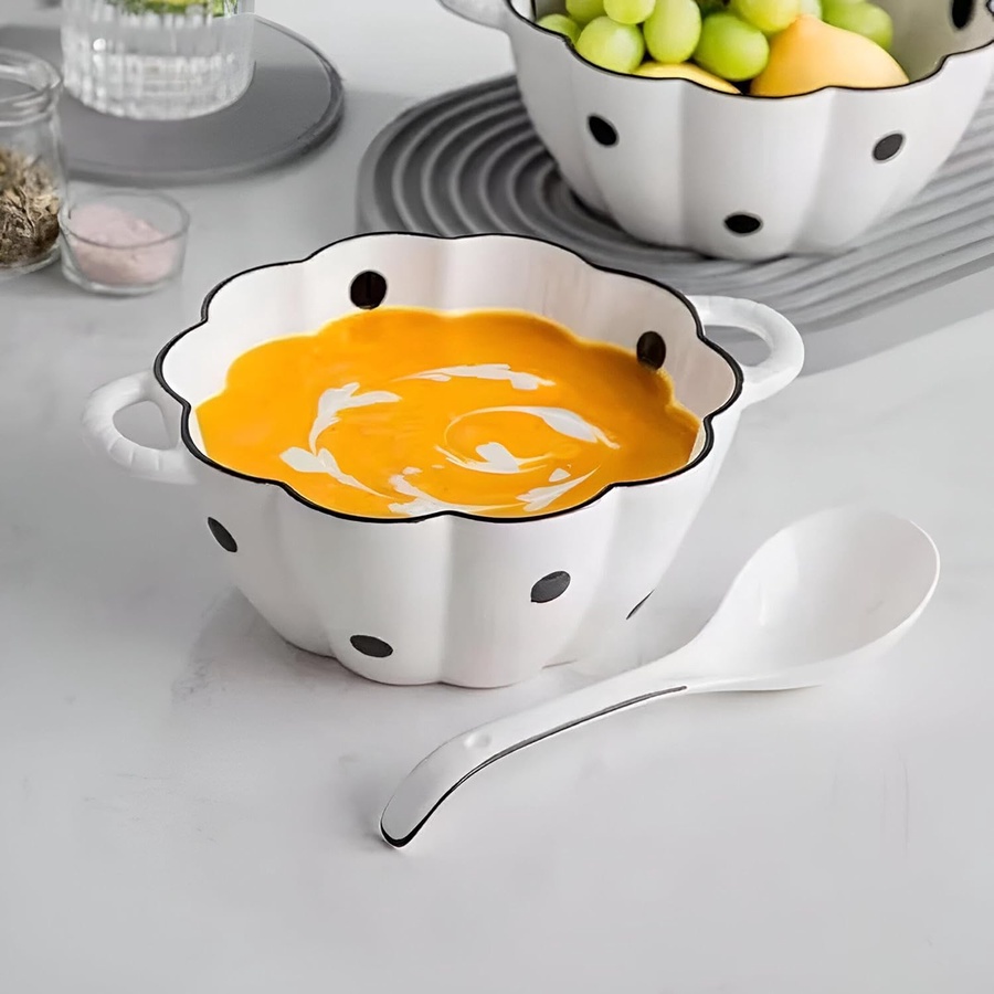 طبق كبير عميق