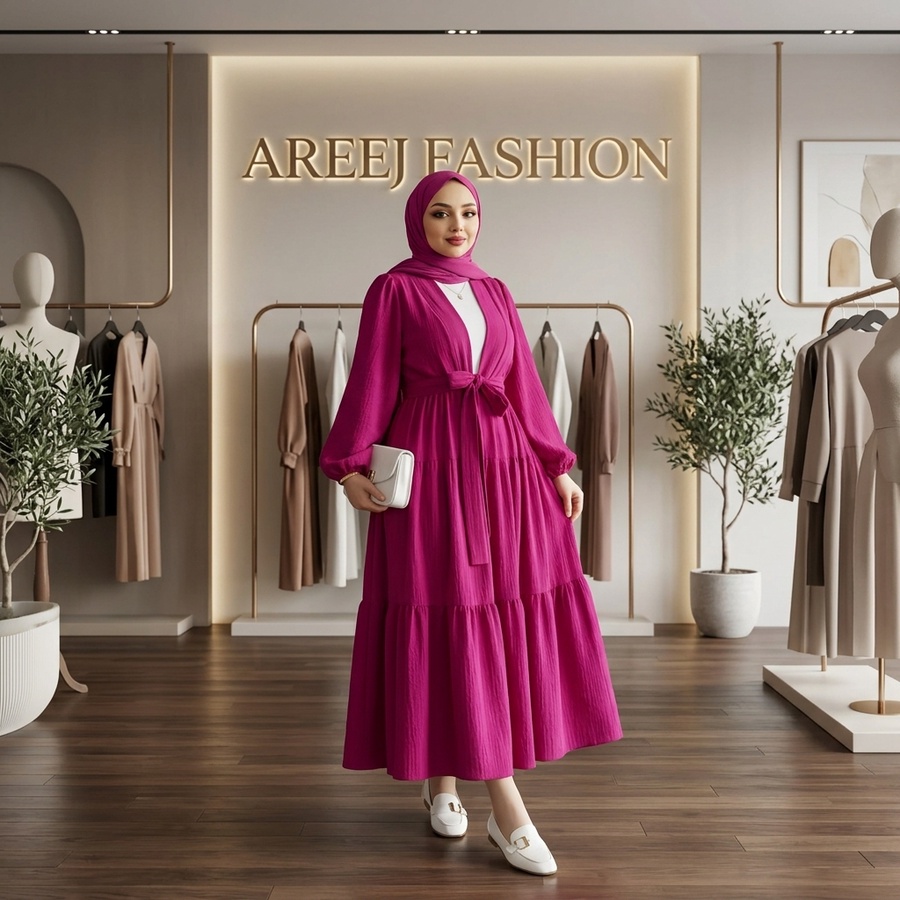 طقم 3 قطع 074 “Luna Turkish Set – طلة تركية راقية”