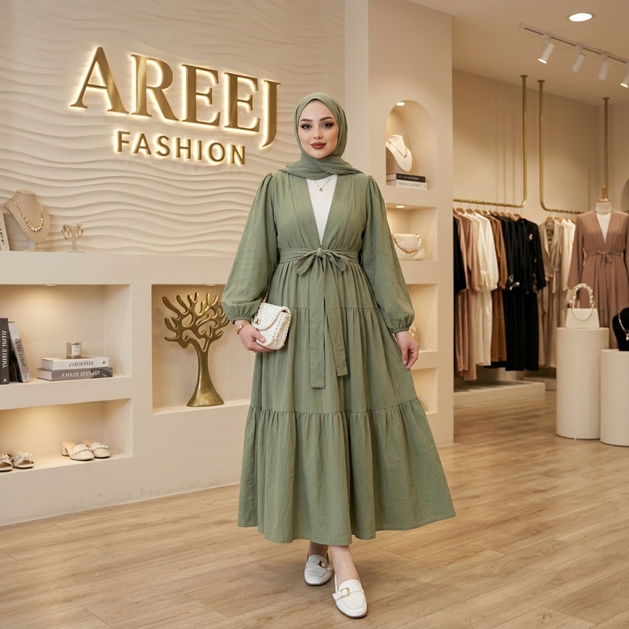 طقم 3 قطع 074 “Luna Turkish Set – طلة تركية راقية”