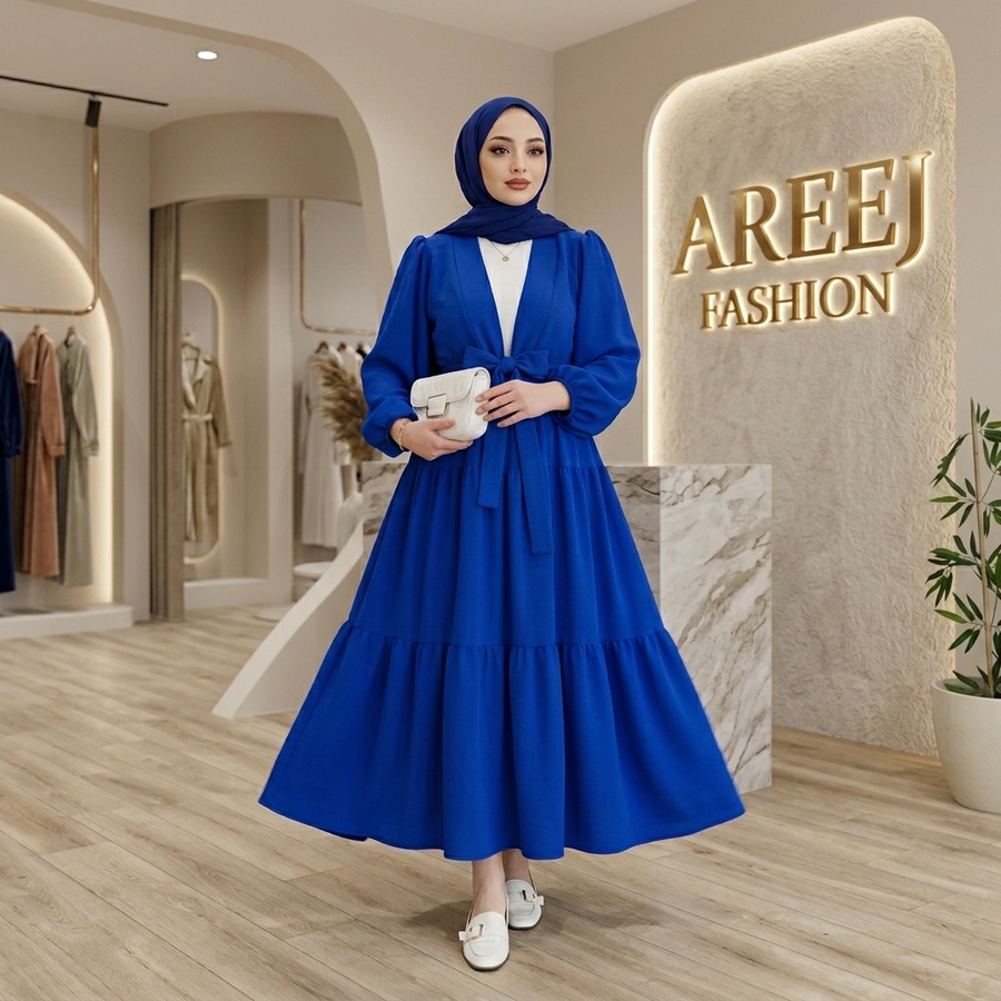 طقم 3 قطع 074 “Luna Turkish Set – طلة تركية راقية”