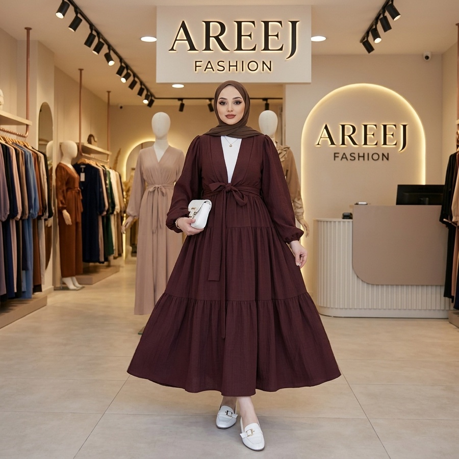 طقم 3 قطع 074 “Luna Turkish Set – طلة تركية راقية”