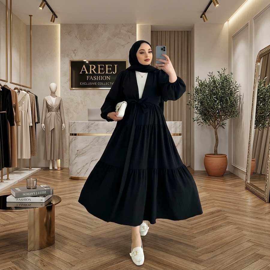طقم 3 قطع 074 “Luna Turkish Set – طلة تركية راقية”