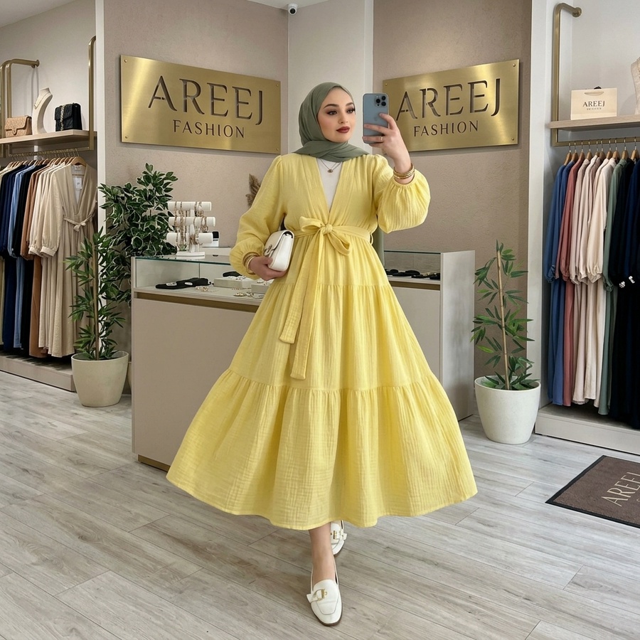 طقم 3 قطع 074 “Luna Turkish Set – طلة تركية راقية”