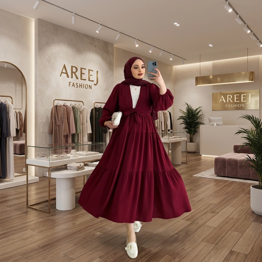 طقم 3 قطع 074 “Luna Turkish Set – طلة تركية راقية”