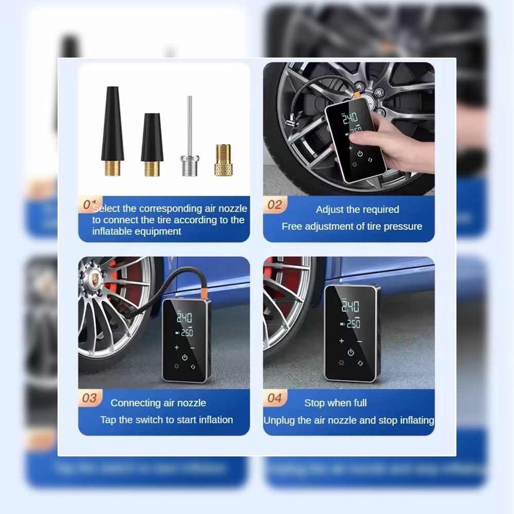 منفاخ MC6617 بافضل خامات ال ABS المستخدمة في السيارات الفارهة