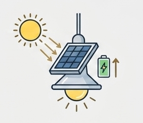 ☀️ تشحن بالشمس 