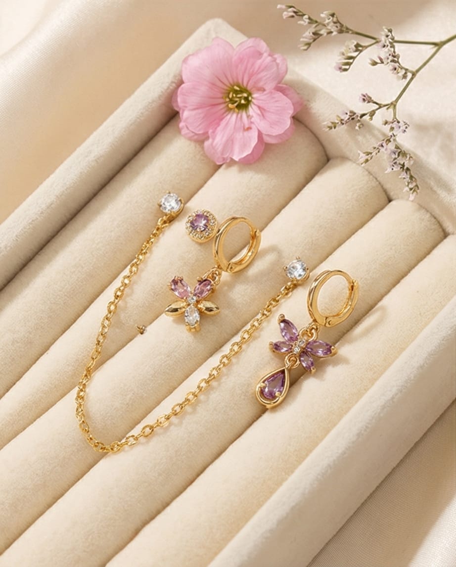 6Pcs Gold Cartilage Earring