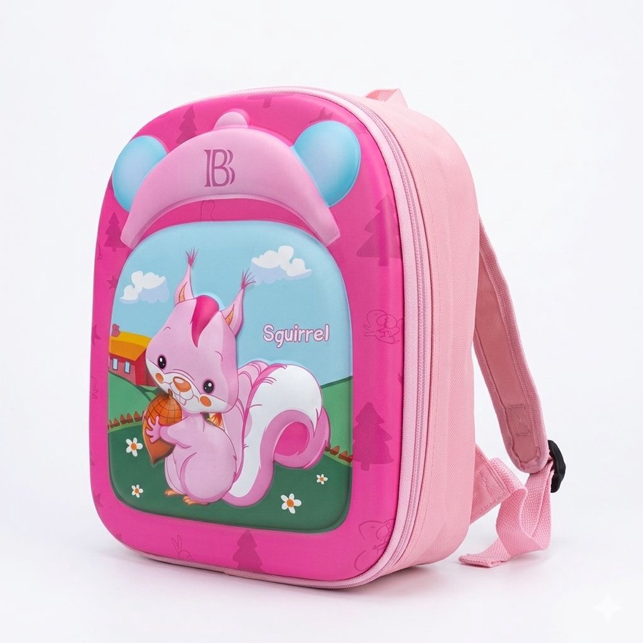 شنطة أطفال مجسمة Hard Shell برسومات كرتونية كيوت – Kids 3D Cartoon Backpack للحضانة